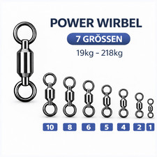 Kugellagerwirbel Edelstahl Angelwirbel 19 218...