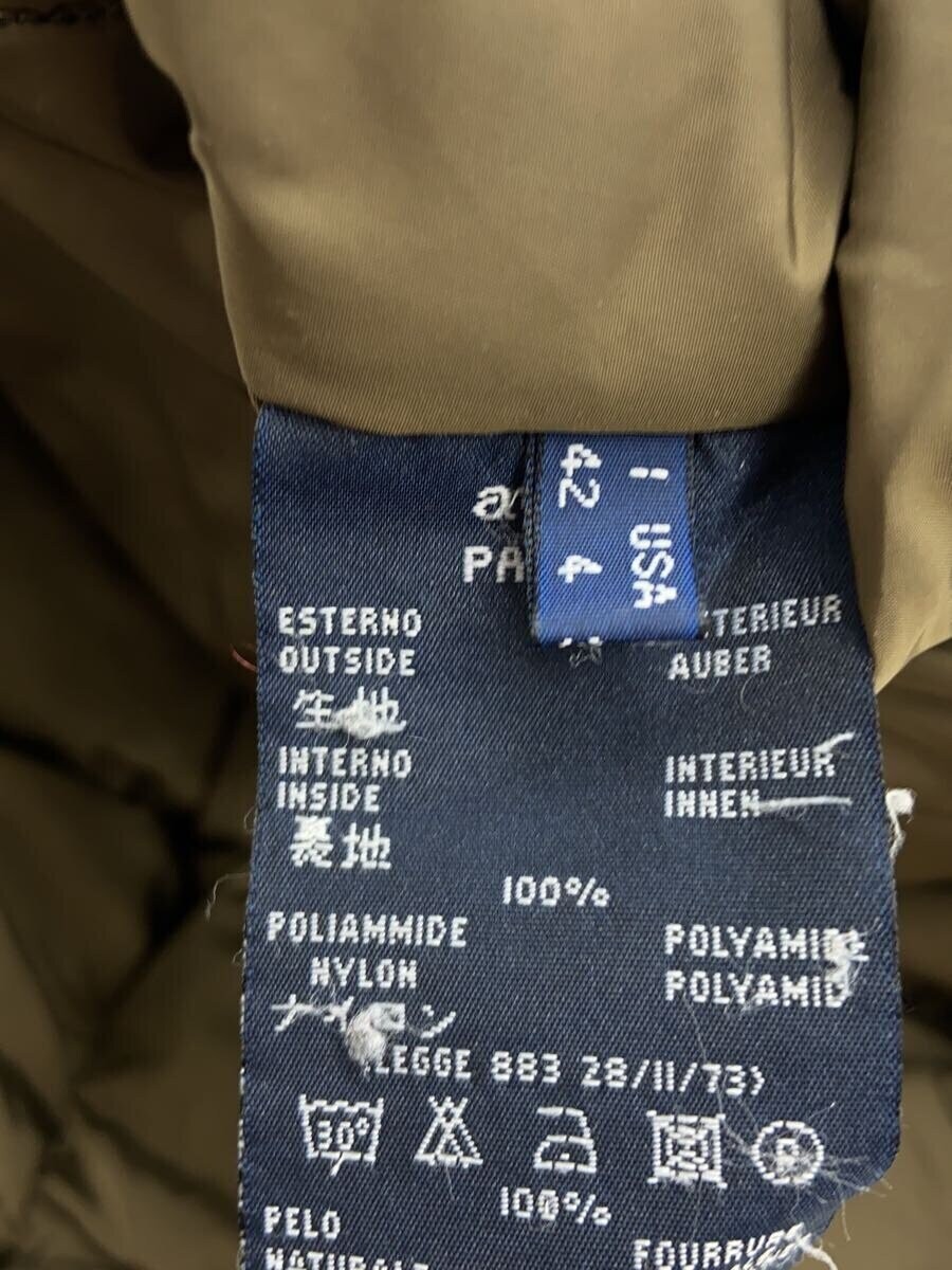 add Long Down Jacket Size 42 Polyester Green paw0… - image 4