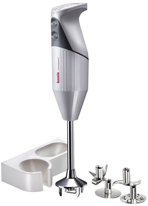 bamix Stabmixer Set G200 GASTRO PRO-2 inkl. Multifunktionsmesser, 200W, weiß