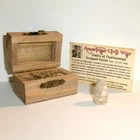 Civil War Bullet from Chattanooga, Battle Info Card and Chest with COA
