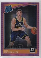 2018 Panini Donruss Optic Rated Rookie Pink Hyper Prizm Grayson Allen #156 0p5y