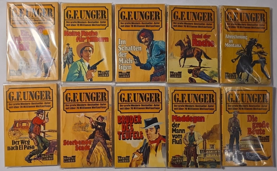 G. F. UNGER Taschenbücher 43er Nr. 58 - 71 Wildwest Western Romane Romanhefte - Bild 2 von 4