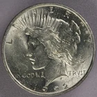 1922 $1 Peace Silver Dollar-GEM BU High Grade Frosty White MS++++