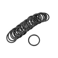 25 Pcs O-Rings Nitrile Rubber 25mm x 30mm x 2.5mm Round Seal Gasket