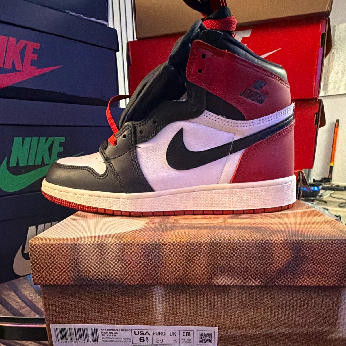25+ Jordan 1 Retro OG High Black White for sale | Updated Oct 2026