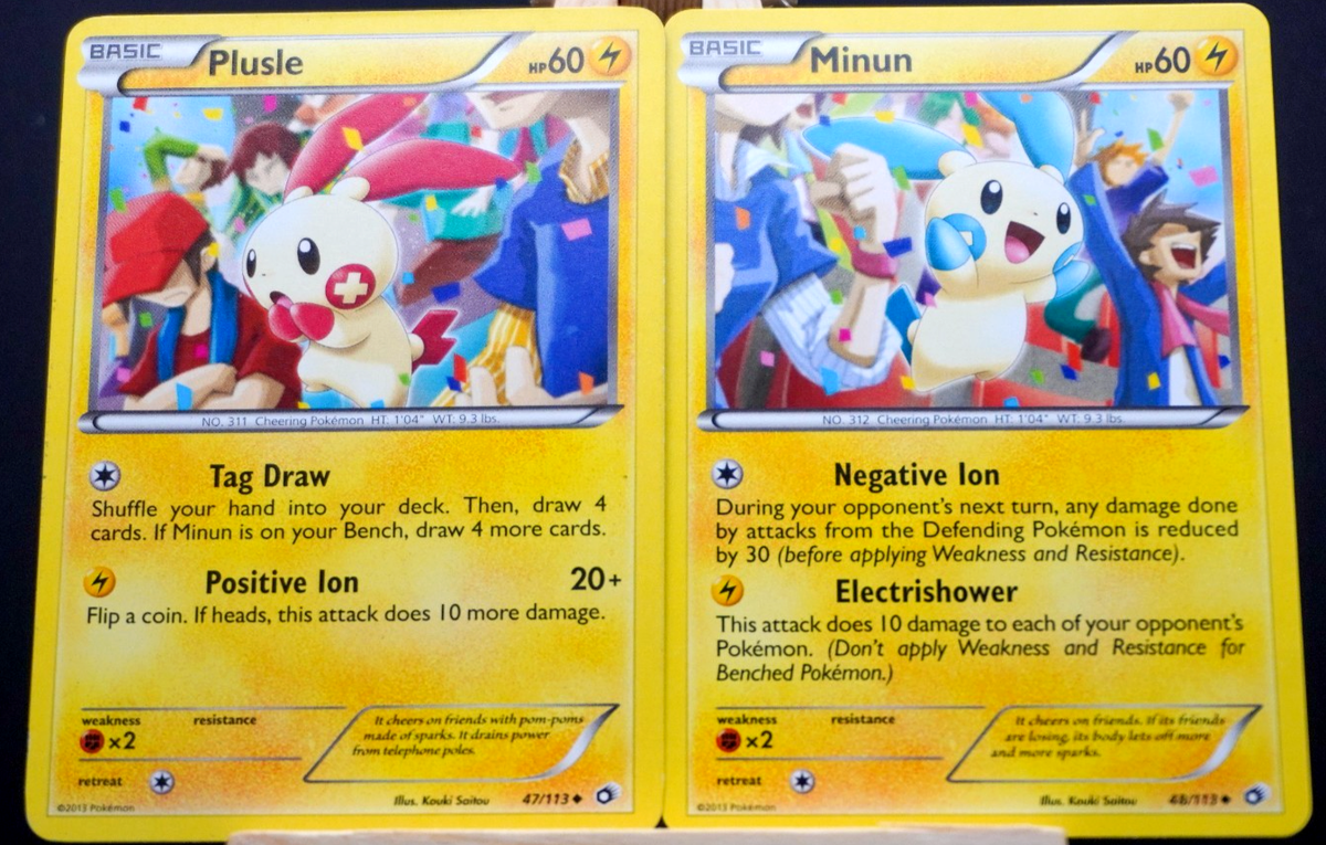 Choose Your Plusle & Minun 2 Card Set! Pokemon TCG S&V, SWSH, SM, & Older Sets! | eBay Choose Your Plusle & Minun 2 Card Set! Pokemon TCG S&V, SWSH, SM, & Older Sets! | eBay