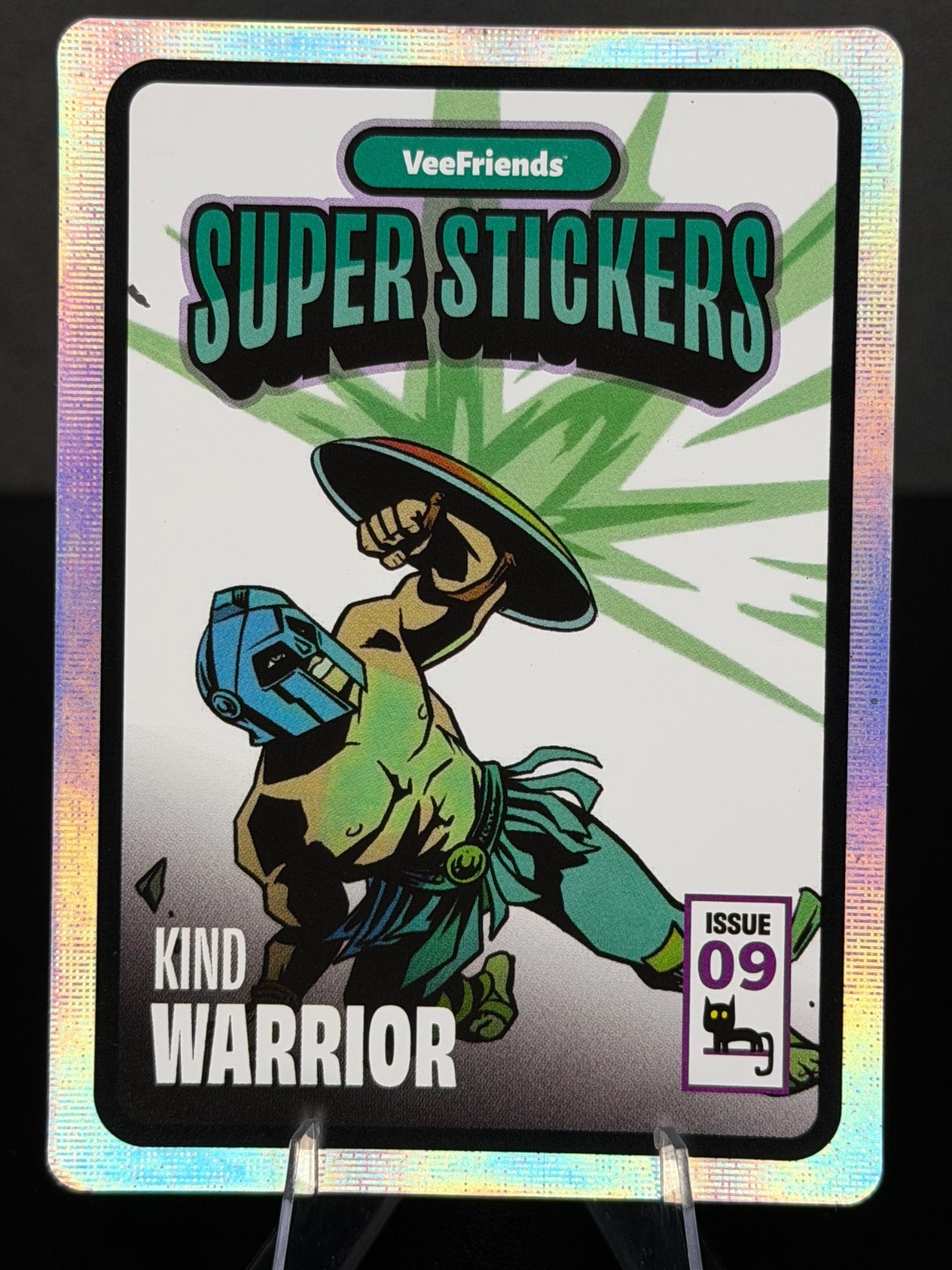 VeeFriends Spectacular Series Super Sticker - Kind Warrior [Comic Insert]