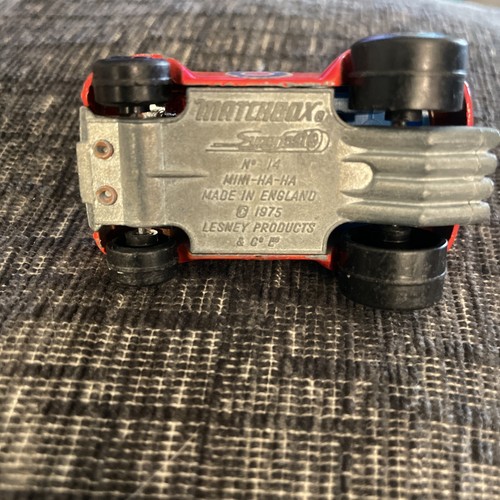 Vintage Matchbox Superfast Mini-HA-HA. 1975 Lesney England. Red #14 - Picture 6 of 6