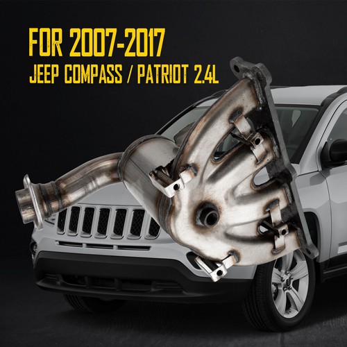 Exhaust Manifold Catalytic Converter For 2007-2017Jeep Compass / Patriot 2.4L - Picture 6 of 12