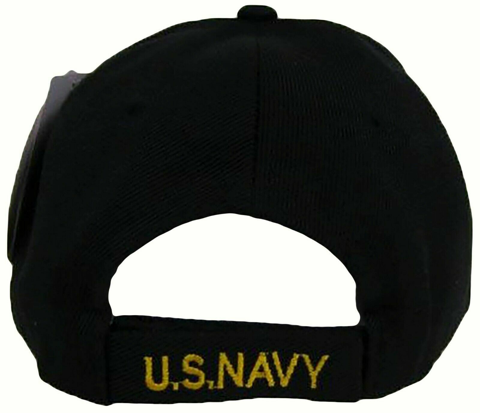 Embroidered Black US Navy Anchor 1775 Emblem baseball style hat cap