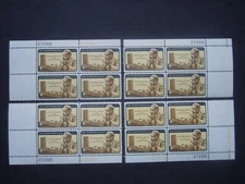 #1203 4c Hammarskjold Plate Block #27266-27275 Matched Set MNH OG VF