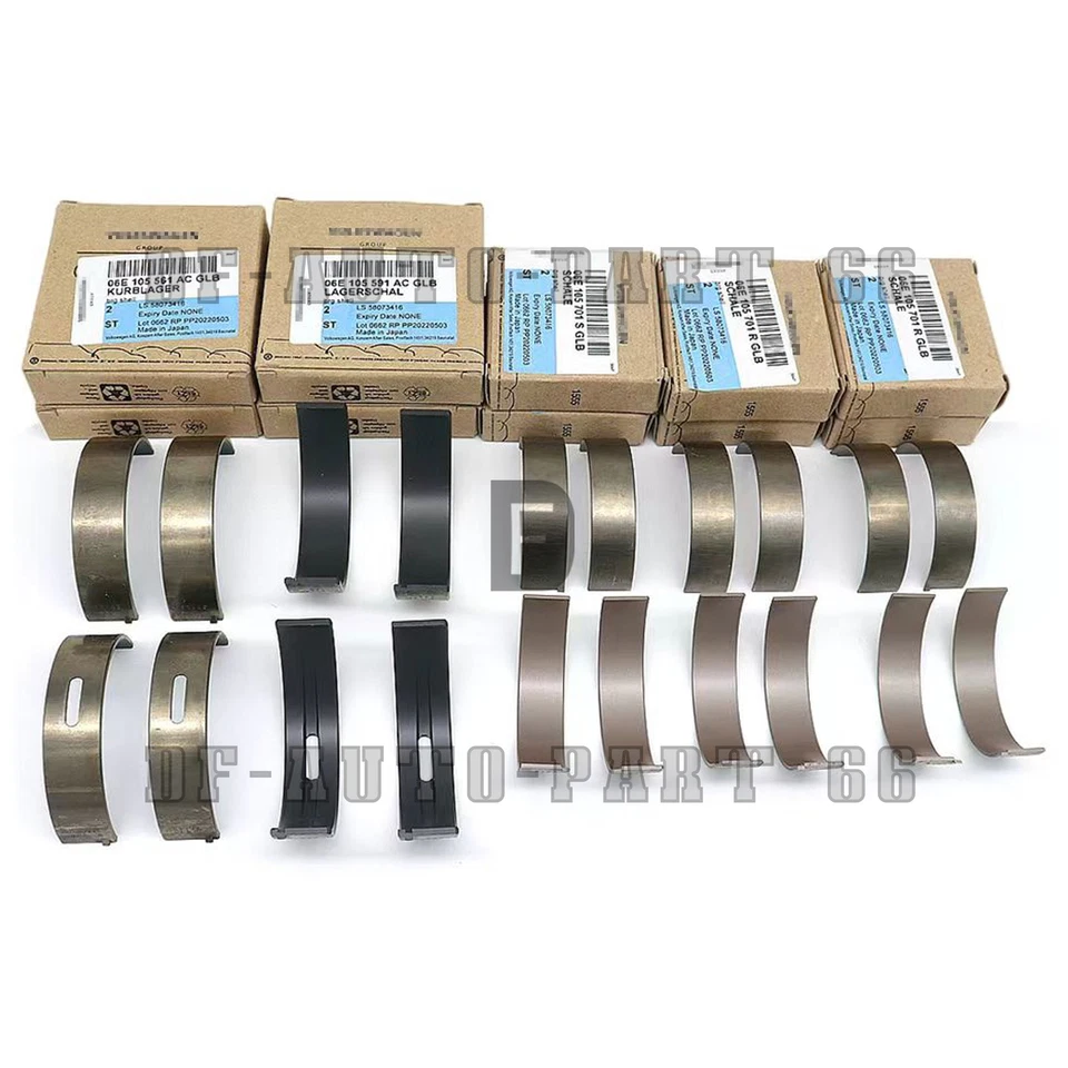 Cigüeñal principal genuino y cojinetes de varilla de con carcasa STD para AUDI A5 A6 Q5 Q7 3.0T Foto 2 de 4