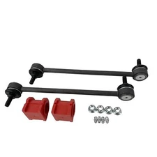 4PC Front Sway Bar Links+Bushings For 07-17 Jeep Patriot Dodge Caliber 2.0L 2.4L