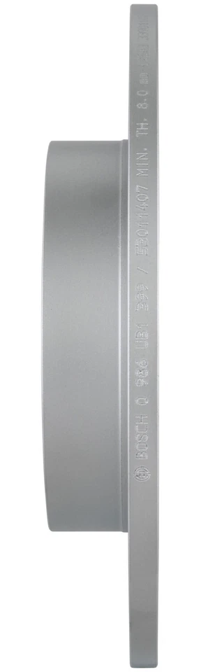 Rotor de freno de disco trasero Bosch QuietCast para Audi Coupe Quattro 1990-1991 Foto 3 de 4