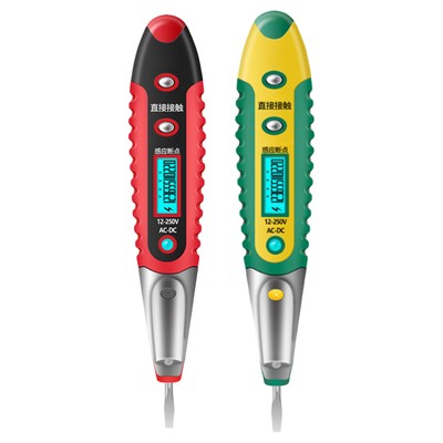12 250 V elektrischer Prüfstift, Schraubendreher, Spannungsprüfer, Spannungs