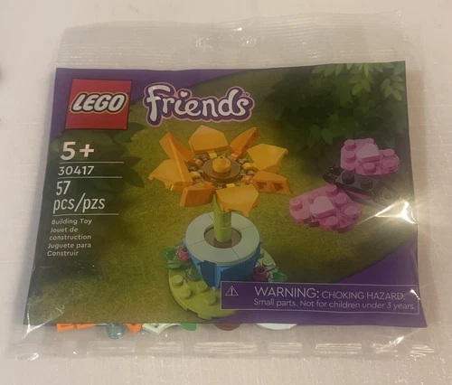 New & Sealed LEGO Friends GARDEN FLOWER & BUTTERFLY 30417 Polybag