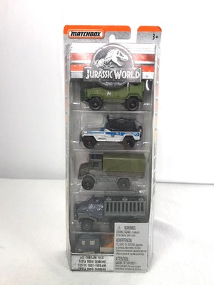 matchbox jurassic world 5 pack