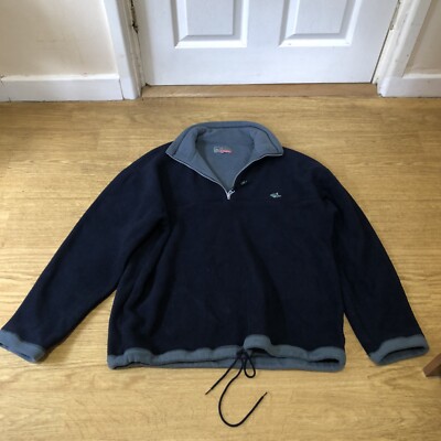 Herren Le Shark Soft Pull Over Navy Jacke - Größe M 