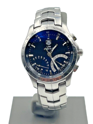 Tag Heuer Men's Watch CJF7112 Link Calibre S Swiss Quartz Black