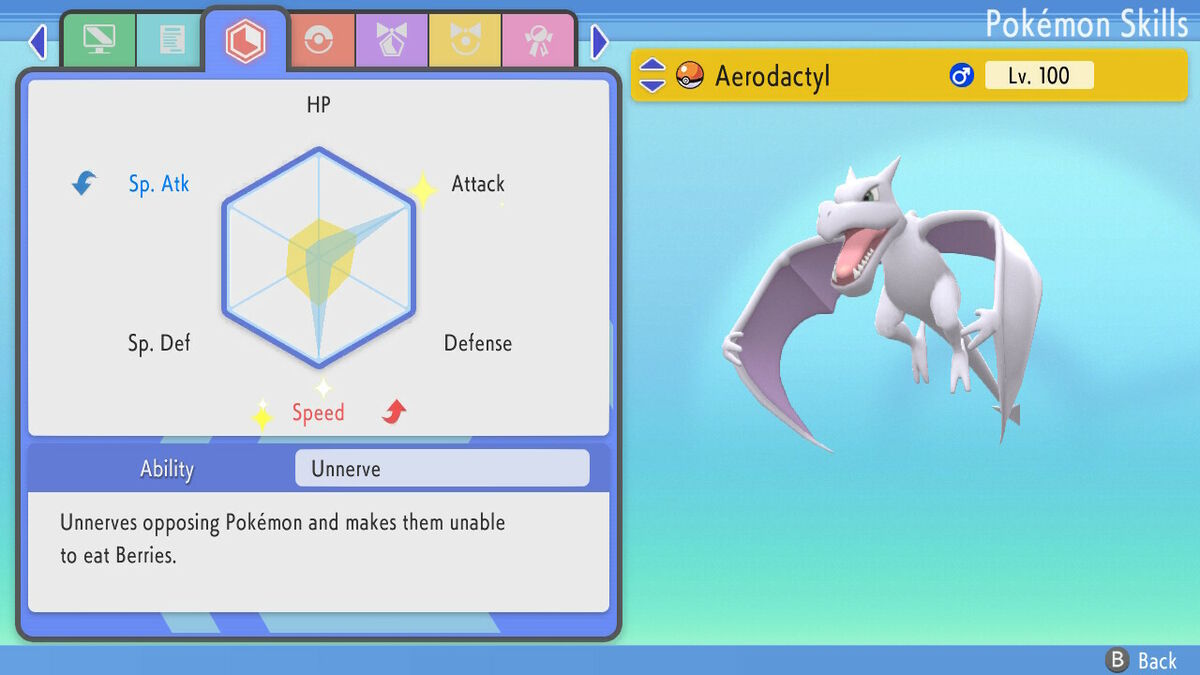 Pokemon Brilliant Diamond and Shining Pearl Shiny Aerodactyl 6IV Battle  Ready