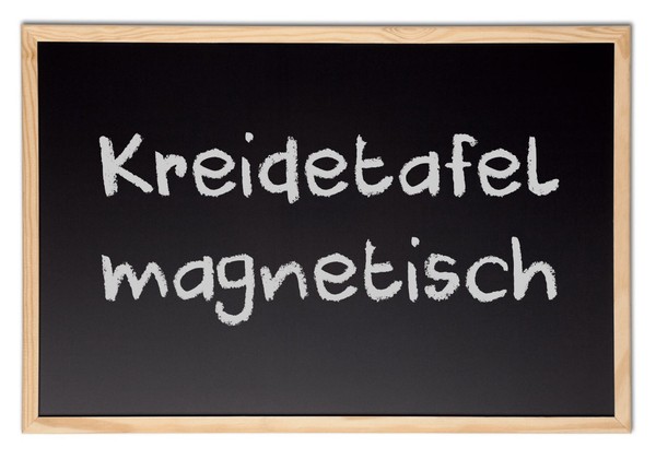 Kreidetafel Schultafel Holz Magnetisch 40 X 60 Cm Pinnwand Magnettafel Maltafel-image