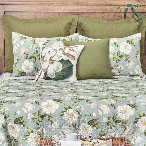 C&F Home Magnolia Garden Quilt - Thumbnail 4