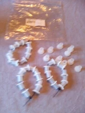 Lot Of 40 Shoulder Washers 5/16 Nylon 146209