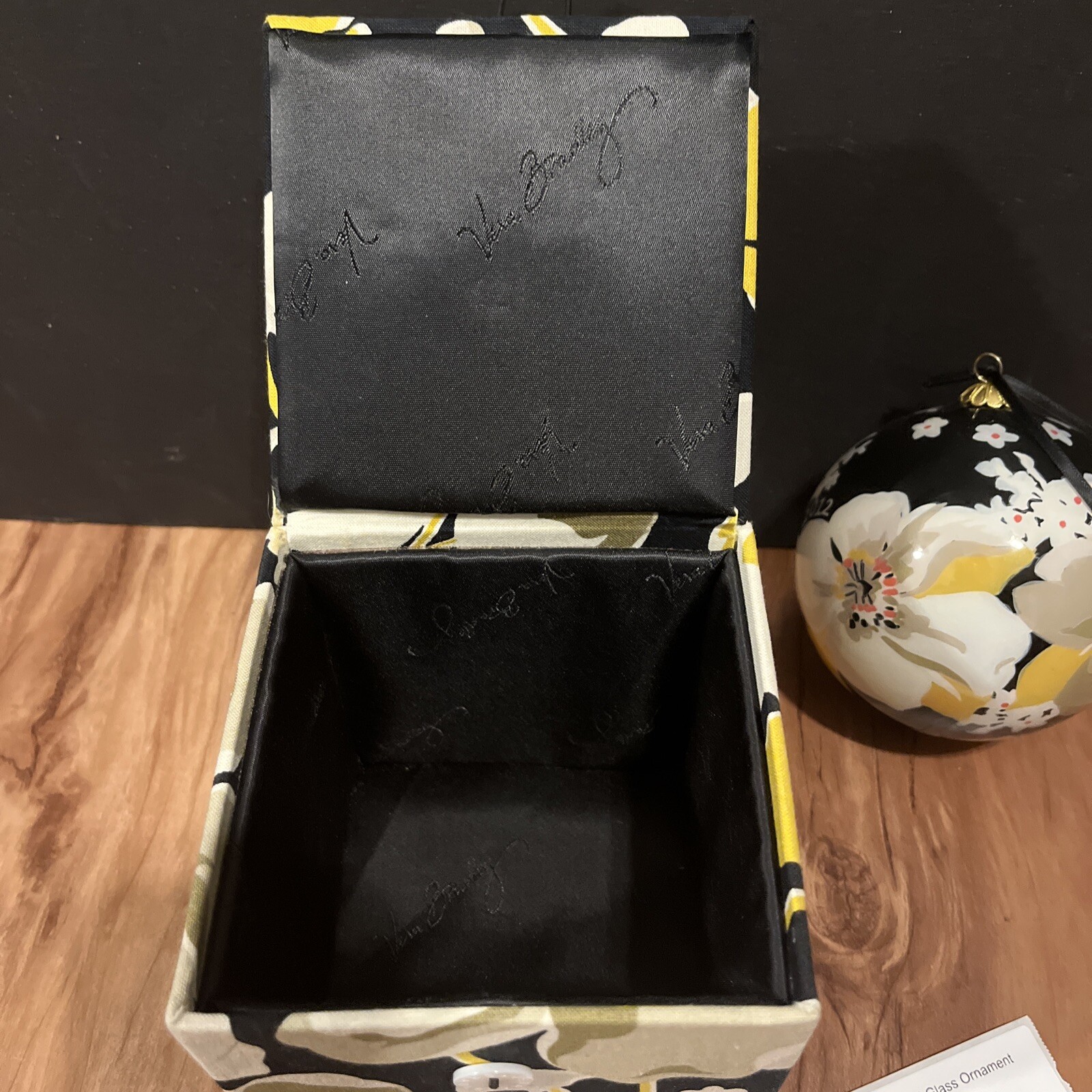 Vera Bradley Christmas Ornament Dogwood 2012 eBay