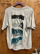 Adidas Essentials Brand Love Mens Size Large Short Sleeve Crew Neck Tee HE4422