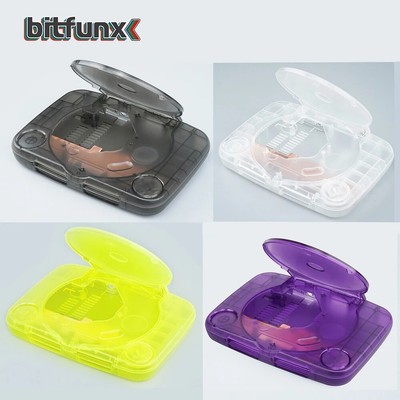 NEW Replacement Shell Transparent Game Console Case Cover For Playstation 2