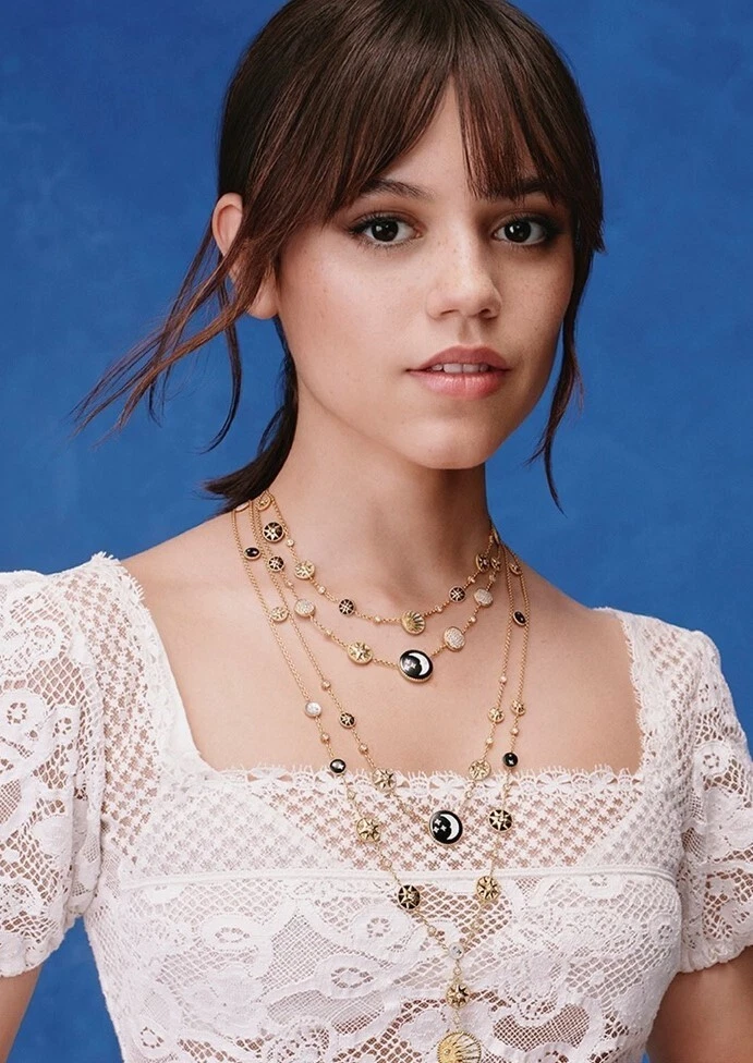 MODE FASHION JENNA ORTEGA DIOR JEWELRY GLOSSY 15x10 PHOTO PRINT COLLECTOR