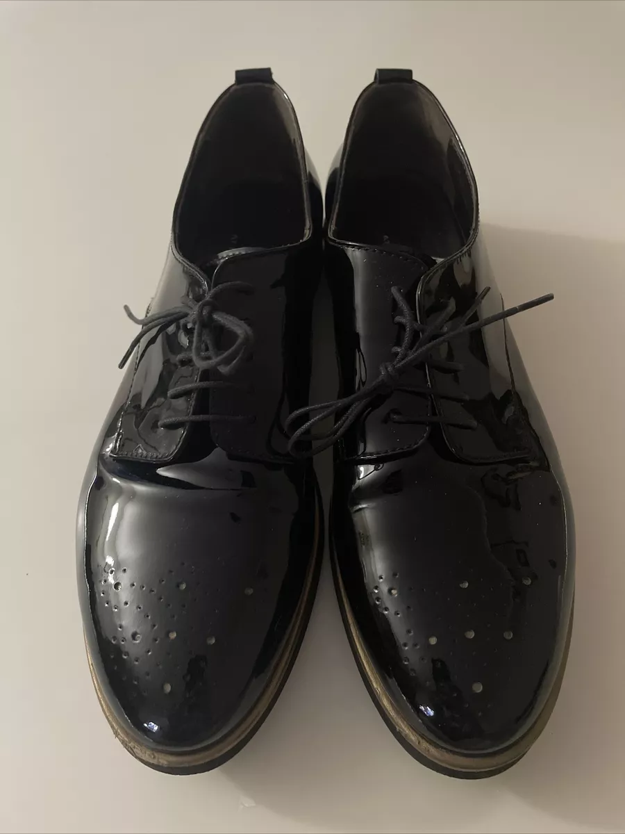 Agl patent leather oxfords sales