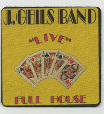 The J. Geils Band - Record Album COASTER - Live Full House