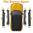 Rubber Door Entry Guards for Ford Bronco Sport 2021 2022 2023 Accessories 4-PACK