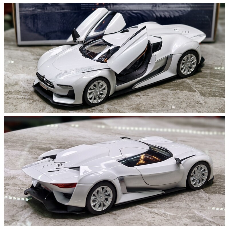 New NOREV 1:18 Scale GT by Citroen 2008 White Alloy Diecast Car