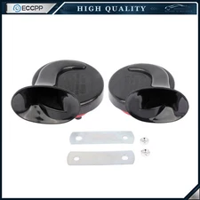 135DB Dual Tone Electric Snail Air Sire Horn Kit For Trumpet  Train Car Truck