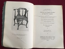 American & English Antique Furniture - Nowak Collection 1934 Auction Catalog