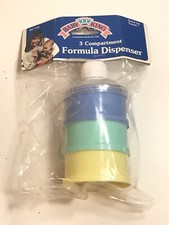 Baby King 3 Compartment Formula Dispenser New Child Infant Children Toddler
