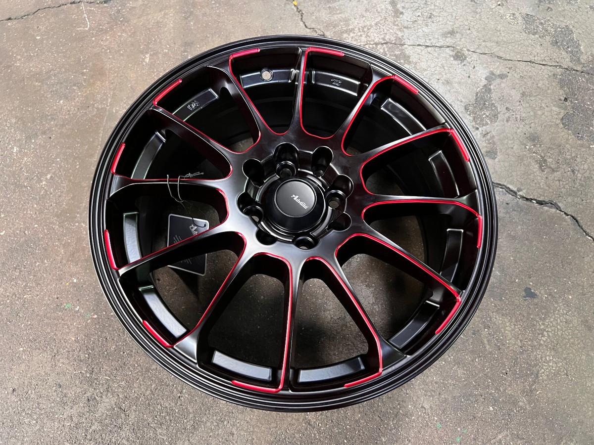New 16 inch Advanti Parallax RED Wheel 4x100 4x114.3 Fits HONDA