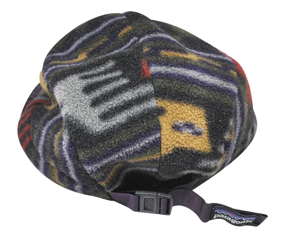 Sombrero Azteca Vintage Patagonia Patrón Vellón Talla Pequeña Foto 2 de 4