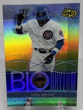 2000 Upper Deck Ionix Bio Rhythm Sammy Sosa #B3 FOIL Chicago Cubs