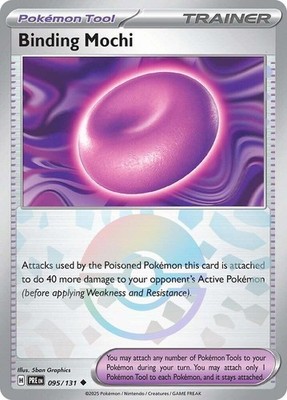 Binding Mochi (Poke Ball Pattern) 095/131 Uncommon SV: Prismatic Evolutions NM