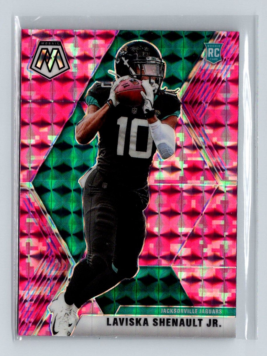 2020 Panini Mosaic Laviska Shenault Jr. #217 Pink Camo Prizm RC