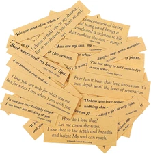 50 Sheets Talk Scrapbook Stickers Vintage Aesthetic Quote Phrases Words Scrapboo