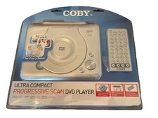 Vintage Coby DVD-211 ULTRA COMPACT PROGRESSIVE SCAN DVD PLAYER N.O.S.