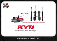 KIT 4 StoßDäMpfer Fiat Grande Punto EVO 1.3 Multijet Vorderachse Hinterachse KYB