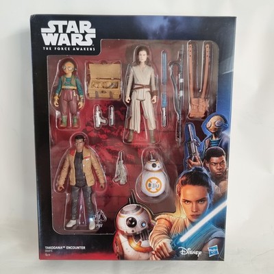 STAR WARS The Force Awakens TAKODANA ENCOUNTER 4-PACK (Maz) Hasbro/Disney MIB
