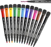 Abeier Whiteboard Marker, Schwamm Whiteboard Stifte,Magnetisch Whiteboard Marker
