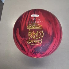 Hammer 3-D Offset Assault  bowling ball 15 LB  new ball in the box  #002