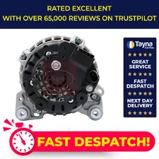 Alternator fits SKODA FABIA NJ3, NJ5 1.6 15 to 22 CWVA 04C903023C 04C903023CX